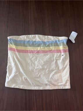 American Eagle Outfitters White Tube Top